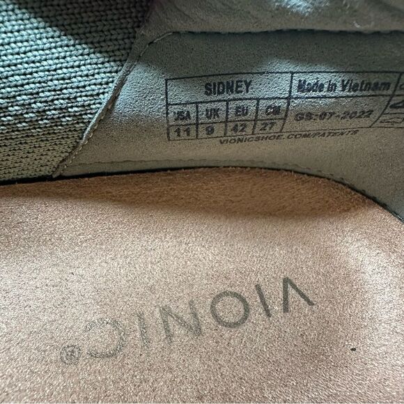 Vionic Sidney Slip On Casual Knit Loafers Women’s Size 11 - Picture 8 of 9